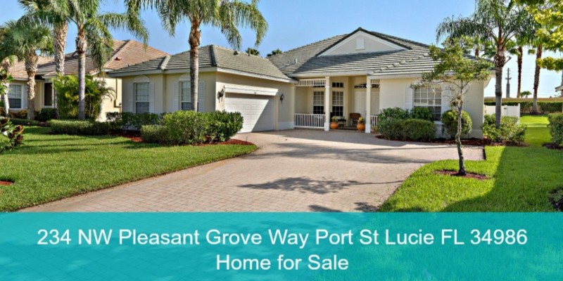 Real Estate Properties for Sale in Magnolia Lakes Port St Lucie FL